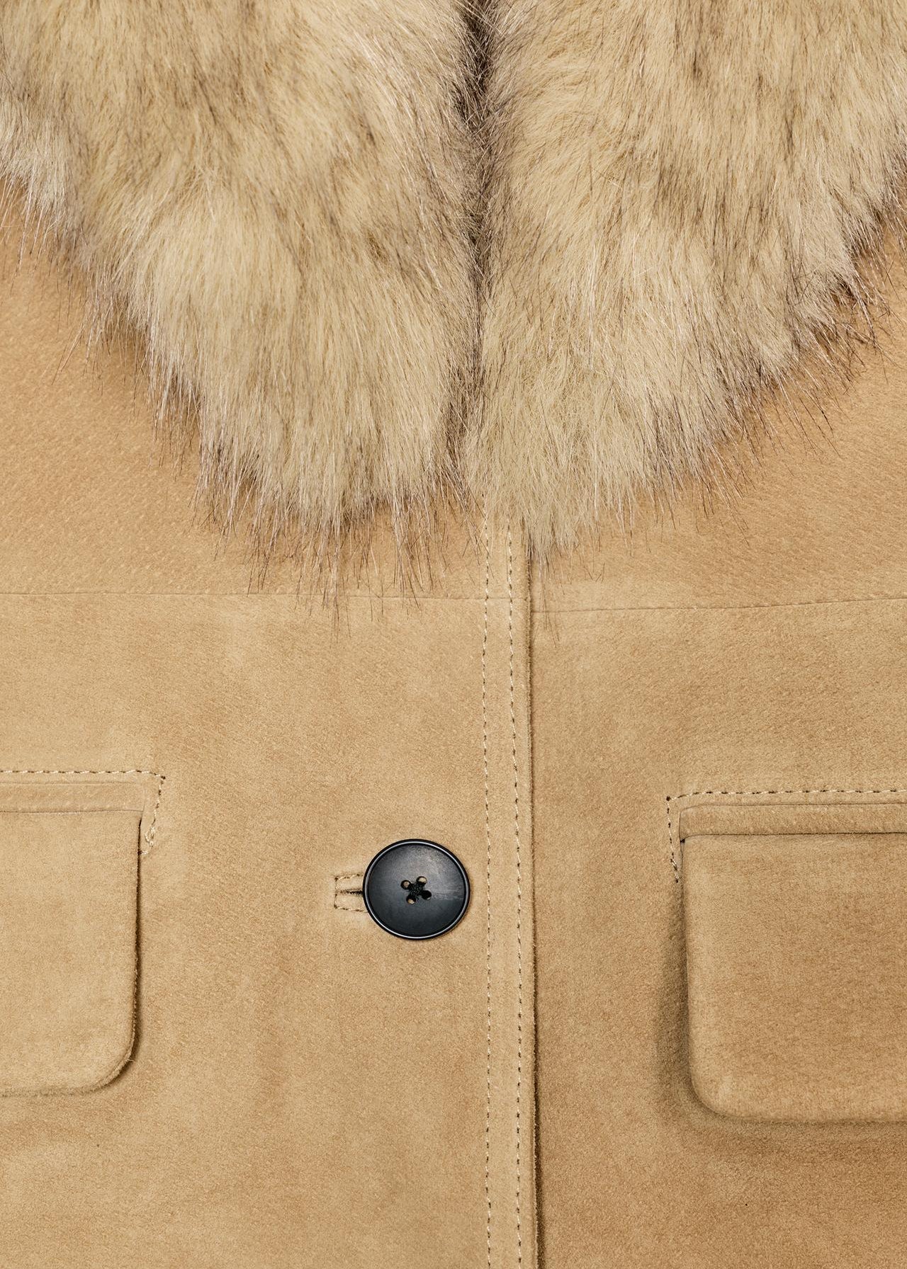 BLAZER CHAUD - EFFET FOURRURE