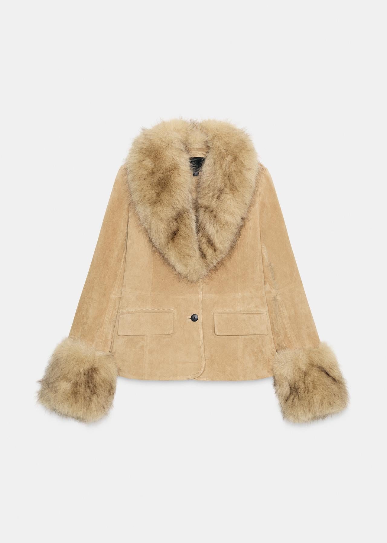 BLAZER CHAUD - EFFET FOURRURE