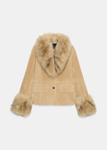 BLAZER CHAUD - EFFET FOURRURE