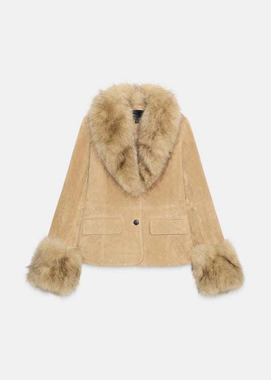 BLAZER CHAUD - EFFET FOURRURE