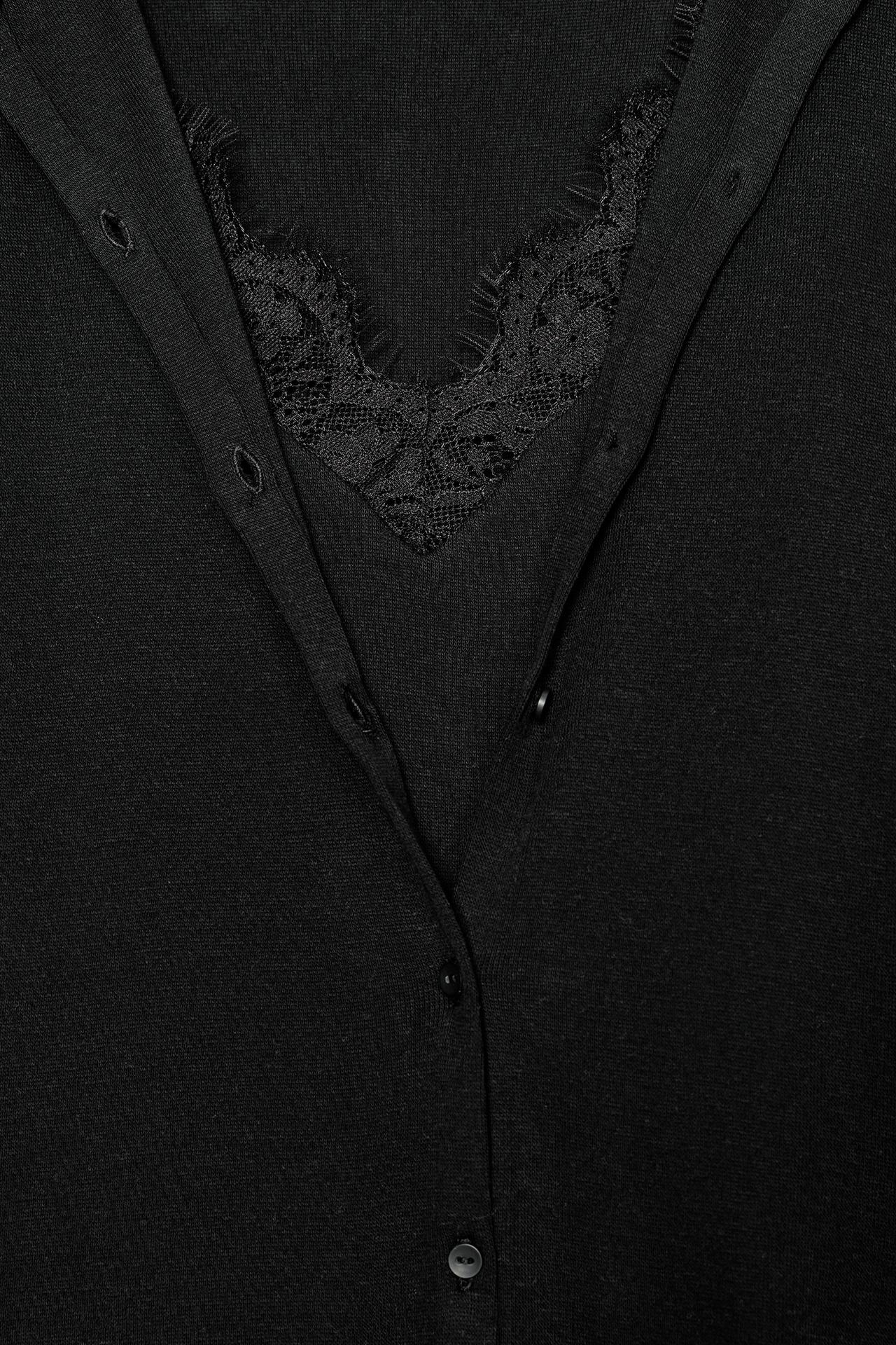 FLORA - GILET COMBINÉ DENTELLE